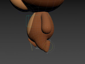 Character146 Rigged Deer 3D-Modell