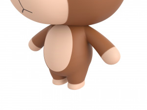Character147 Rigged Dog 3Dモデル