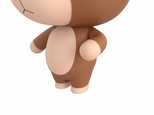 Character147 Rigged Dog 3Dモデル