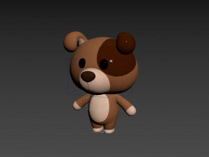 Character147 Rigged Dog 3Dモデル