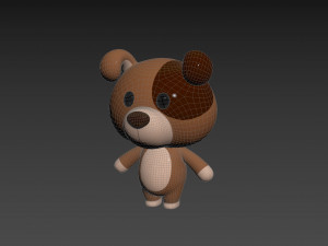 Character147 Rigged Dog 3Dモデル