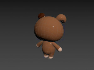 Character147 Rigged Dog 3Dモデル
