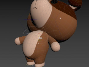 Character147 Rigged Dog 3Dモデル