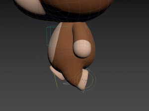 Character147 Rigged Dog 3Dモデル