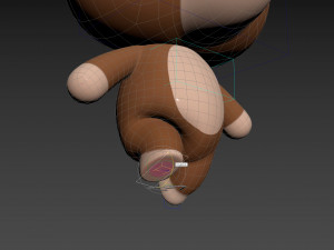 Character147 Rigged Dog 3Dモデル