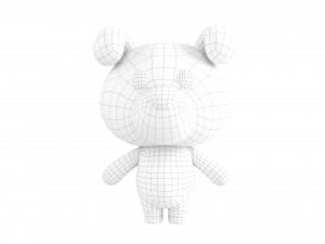 Character147 Rigged Dog 3Dモデル