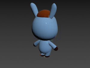 Character148 Rigged Donkey 3D मॉडल