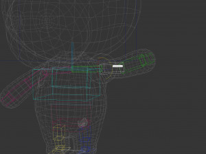 Character148 Rigged Donkey 3D मॉडल