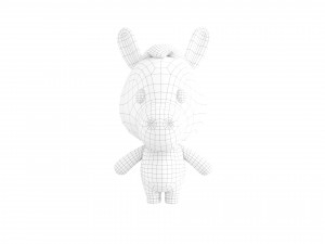 Character148 Rigged Donkey 3D मॉडल