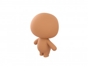 Character149 Rigged Sloth Modello 3D
