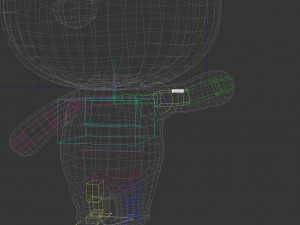 Character149 Rigged Sloth Modello 3D