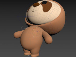 Character149 Rigged Sloth Modello 3D