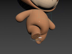 Character149 Rigged Sloth Modello 3D