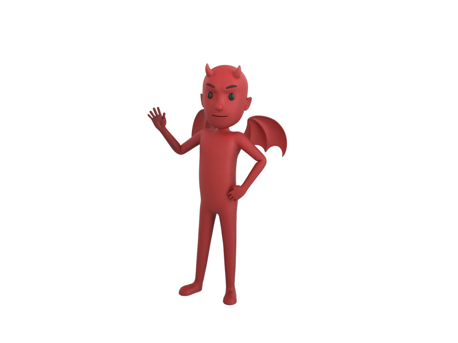 Character150 조작된 악마 3D 모델 .c4d .max .obj .3ds .fbx .stl .blend 