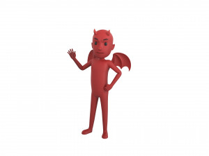Character150 Rigged Devil 3D मॉडल