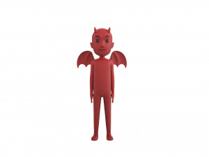 Character150 Rigged Devil 3Dモデル