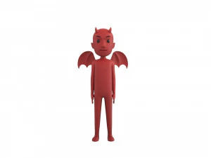 Character150 조작된 악마 3D 모델