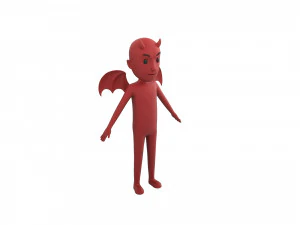 Character150 조작된 악마 3D 모델