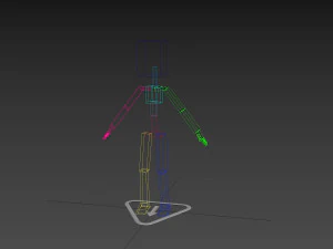 Character150 조작된 악마 3D 모델