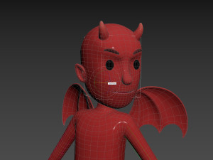 Character150 Rigged Devil 3Dモデル