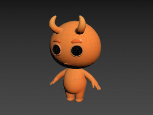 Character151 Devil 3D Model