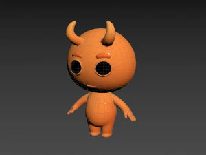 Character151 Devil 3D Model