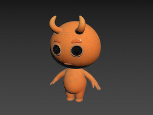 Character151 Devil 3D Model
