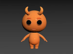 Character151 Devil 3D Model