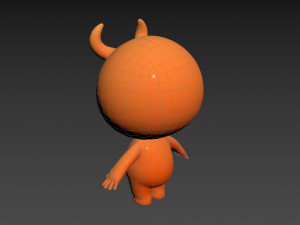Character151 Devil 3D Model