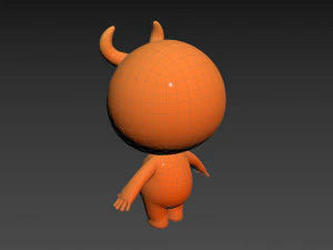 Character151 Devil 3D Model