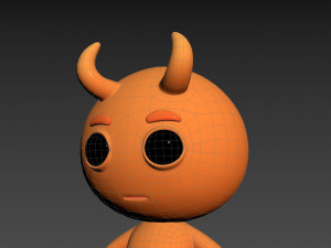 Character151 Devil 3D Model