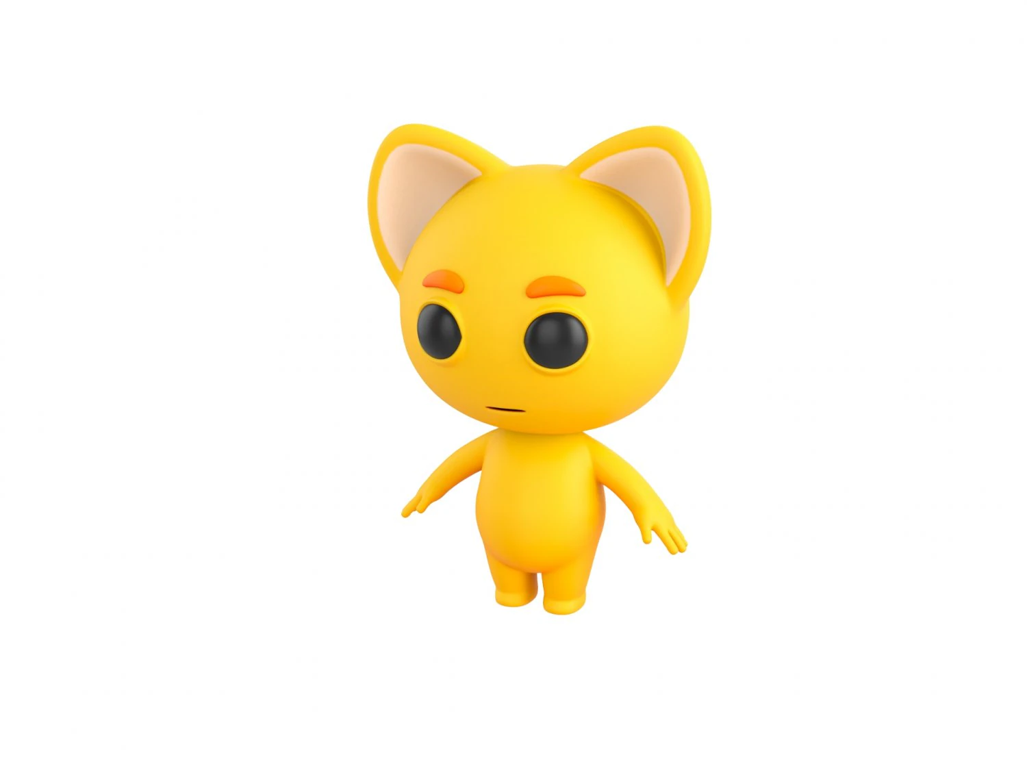 Character152 Monster 3D Model .c4d .max .obj .3ds .fbx .stl .blend 