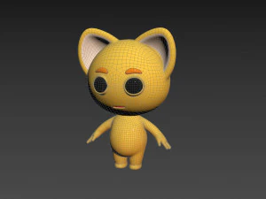 Character152 Monster 3D Model