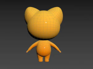 Character152 Monster 3D Model