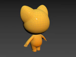 Character152 Monster 3D Model