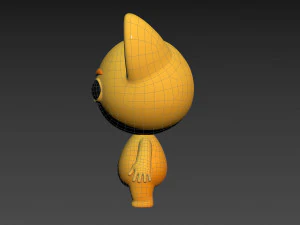 Character152 Monster 3D Model