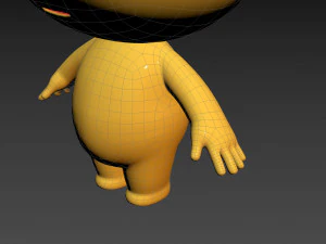 Character152 Monster 3D Model
