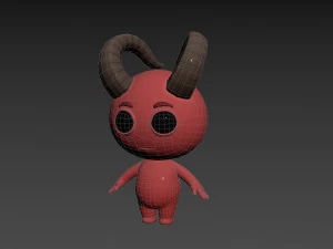 Character153 Devil 3D Model