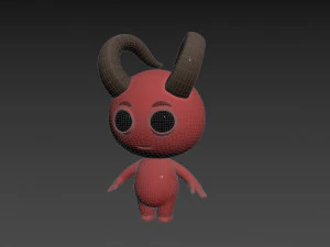 Character153 Devil 3D Model