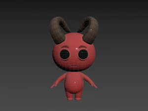 Character153 Devil 3D Model
