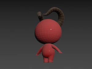 Character153 Devil 3D Model