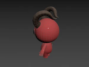 Character153 Devil 3D Model