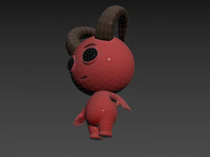 Character153 Devil 3D Model