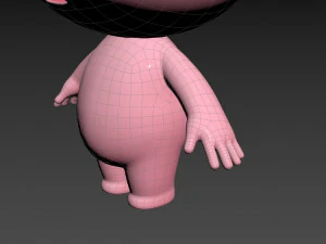 Character154 Monster 3D Model