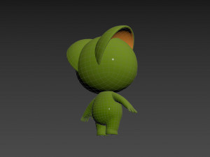 Character155 Monster 3Dモデル
