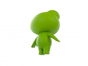 Character156 Frog Model 3D