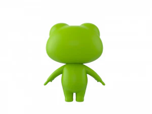 キャラクター156 カエル 3Dモデル