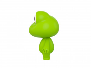 Character156 Frog Model 3D