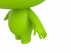 キャラクター156 カエル 3Dモデル