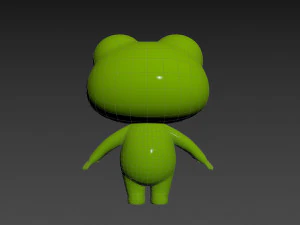 キャラクター156 カエル 3Dモデル